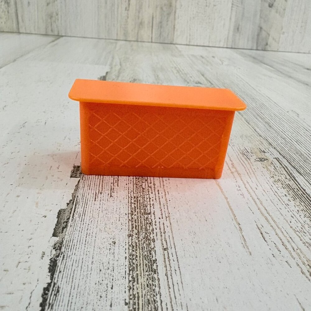 Bluey Airplane Hotel Orange Desk Table Counter for Figure Playset NEW